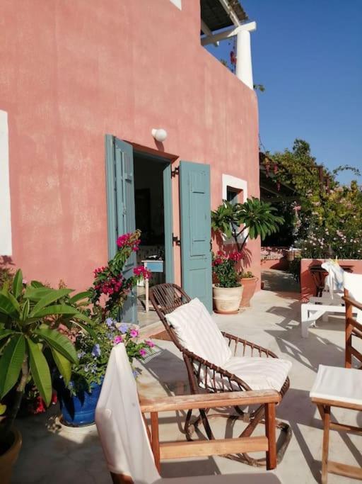Casa Dei Melograni At Vourlidia Leros Villa Vromolithos Ngoại thất bức ảnh