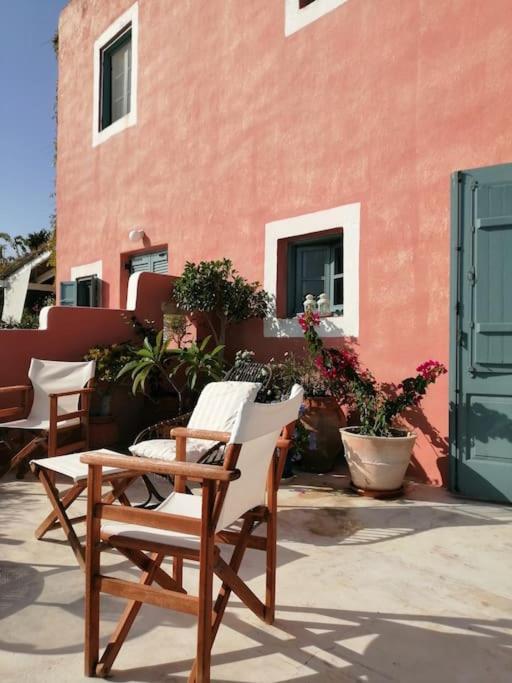 Casa Dei Melograni At Vourlidia Leros Villa Vromolithos Ngoại thất bức ảnh