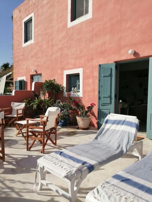 Casa Dei Melograni At Vourlidia Leros Villa Vromolithos Ngoại thất bức ảnh